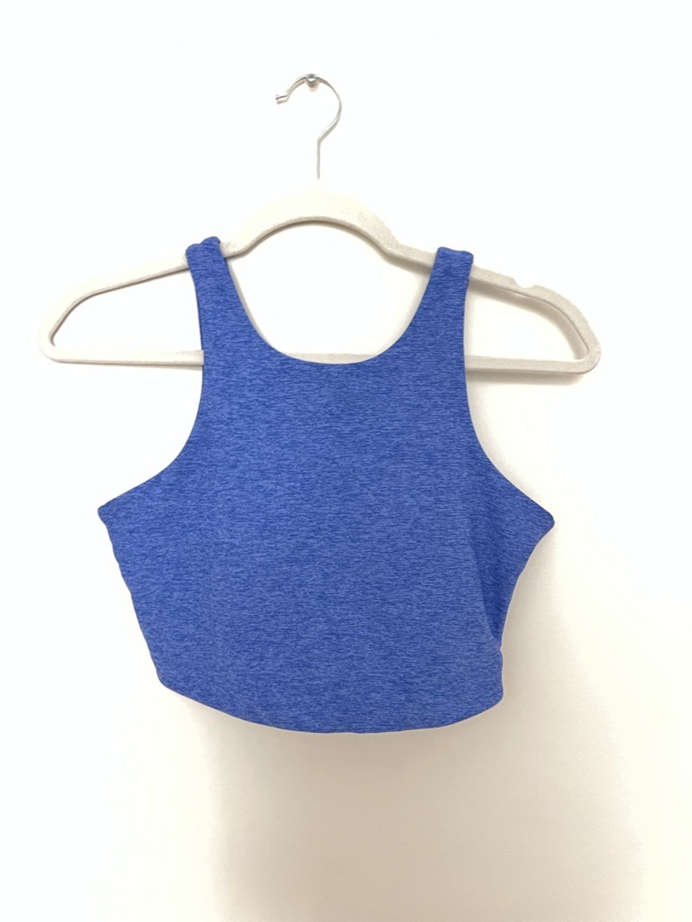 Outdoor Voices Venus Top in Midnight, Venus Sports Bra Blue Heather, S - Picture 3 of 9
